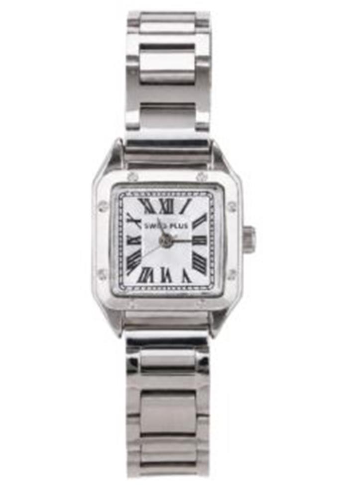 Swiss Plus Woman Watch Model-4 ST6162AF Silver