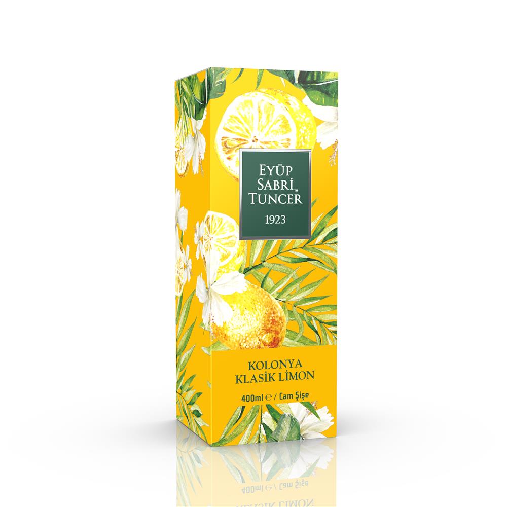 Eyüp Sabri Tuncer 400ml Cam Limon Kolonyası 