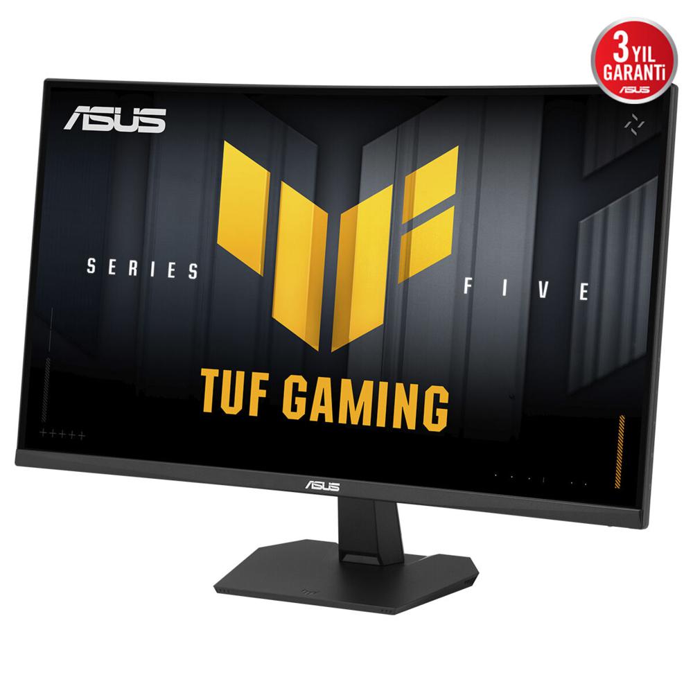 Asus 27" TUF Gaming VG27VQM5F Curved Gaming Monitör 0.5ms Siyah