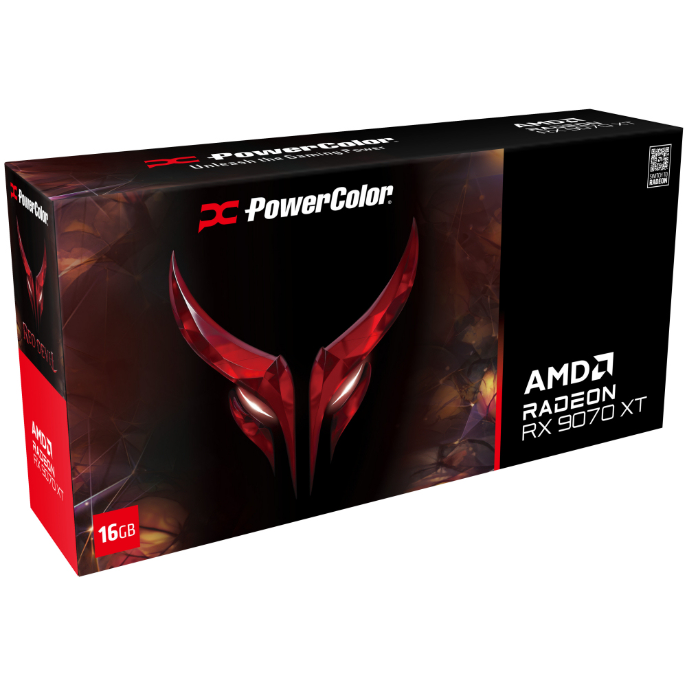 PowerColor Red Devil RX9070XT 16G-E/OC 16GB 256Bit GDDR6