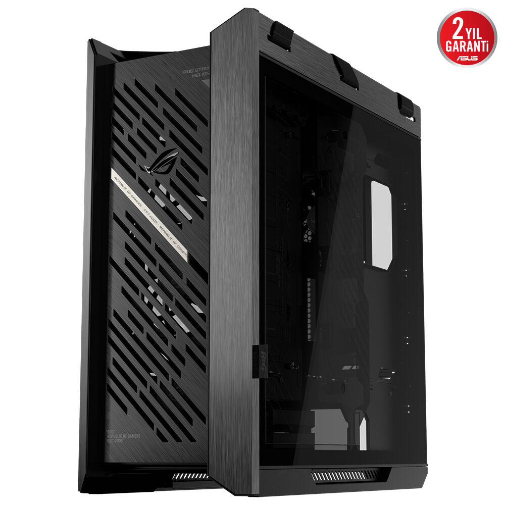 Asus ROG STRIX HELIOS II GX601S Temperli Cam EATX Mid Tower Fanlı ARGB Siyah Kasa