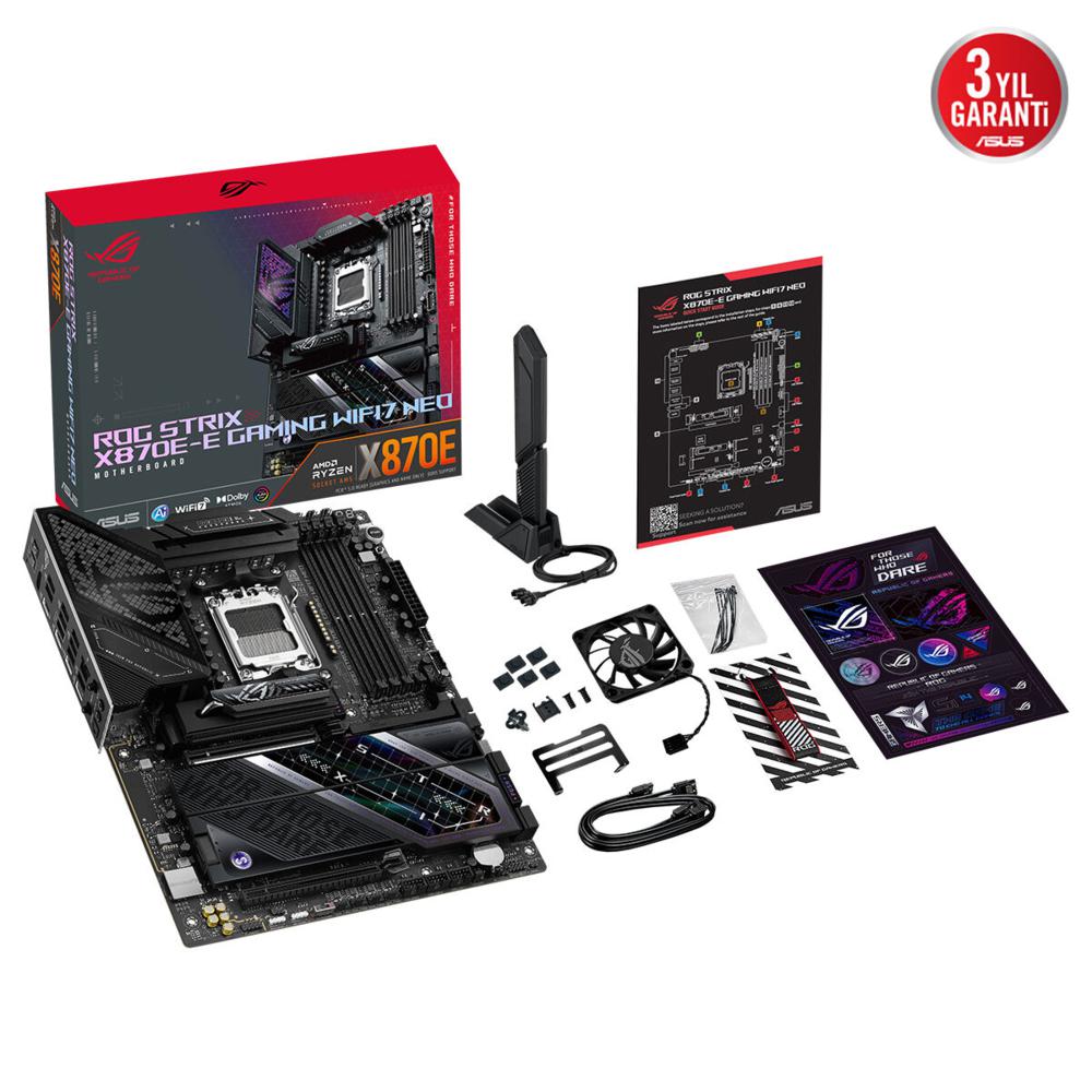 Asus ROG STRIX X870E-E GAMING WIFI7 NEO AMD AM5 DDR5 9600+ HDMI 5xM2 ATX