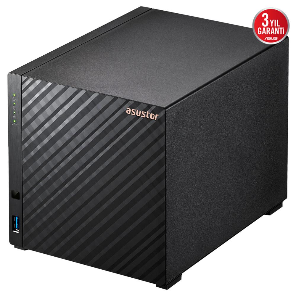 Asustor AS1204T 4 Disk Yuvalı(4x32TB) Nas Cihazı