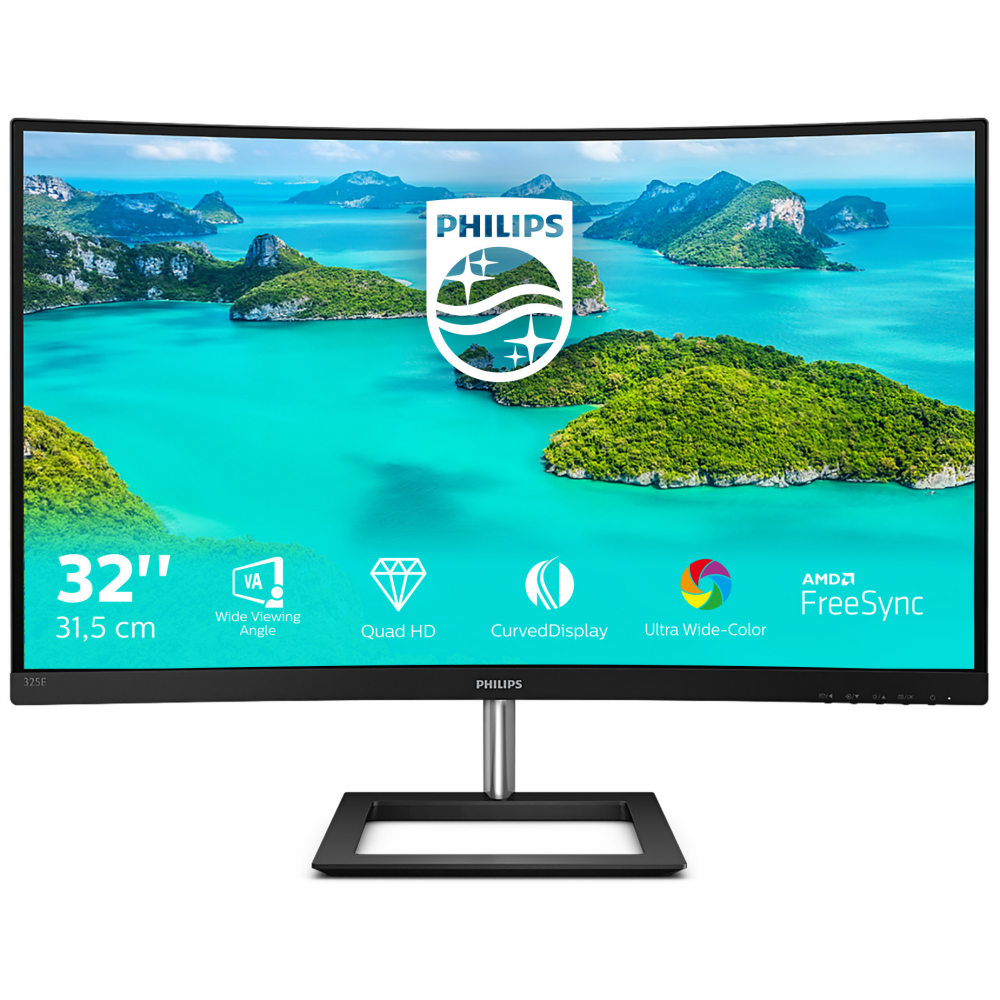 Philips 31.5" 325E1C/00 Curved MM Monitör 4ms