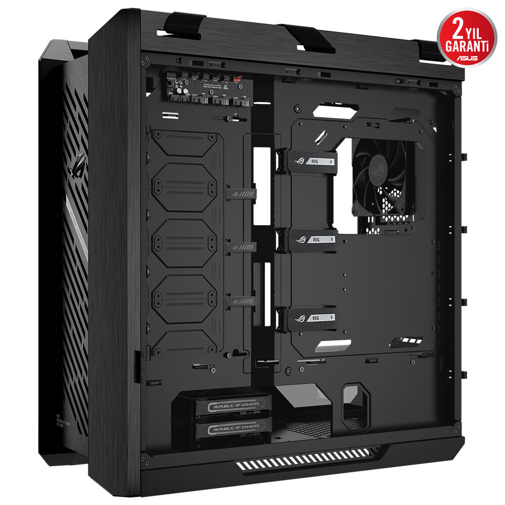 Asus ROG STRIX HELIOS II GX601S Temperli Cam EATX Mid Tower Fanlı ARGB Siyah Kasa