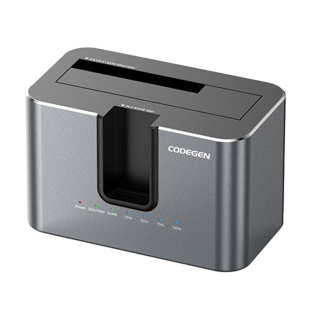 Codegen 2.5/3.5 Sata M.2 NVME Offline Kopyalama Harddisk Dock Stand CDG-DOC-505