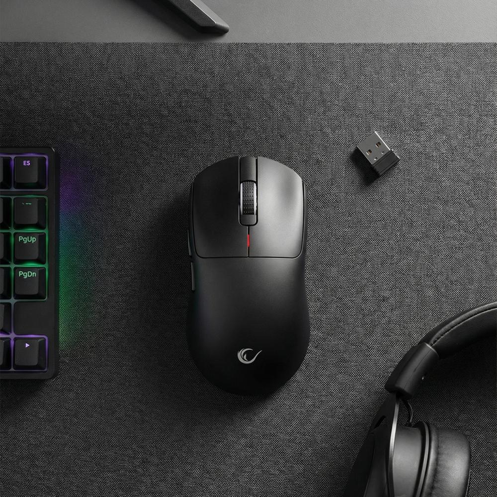 Rampage Clax Kablosuz 24000 DPI Ultra Hafif Şarjlı Siyah Gaming Oyuncu Mouse
