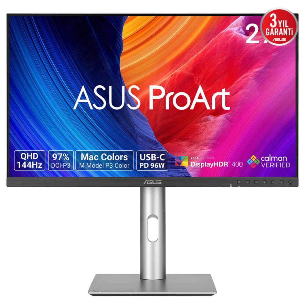 Asus ProArt 27" PA278CGRV IPS 2K Type-C Monitör Siyah 5ms
