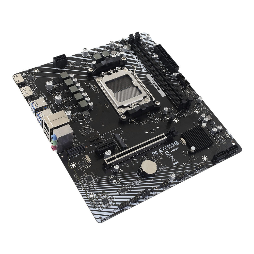 Biostar A620MT-E 2.0 AMD AM5 DDR5 8000(OC) HDMI DP M2 mATX