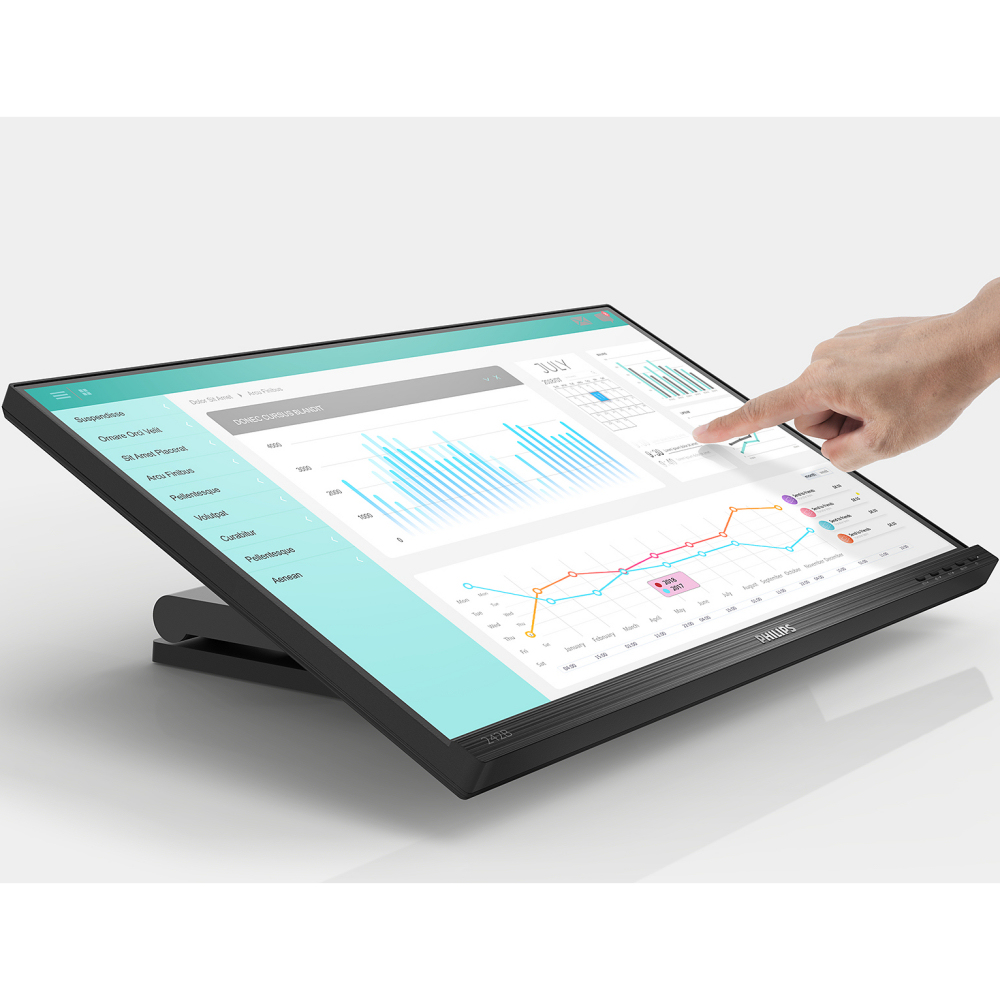 Philips 23.8" 242B1TC/00 IPS 10 Nokta Dokunmatik 4ms