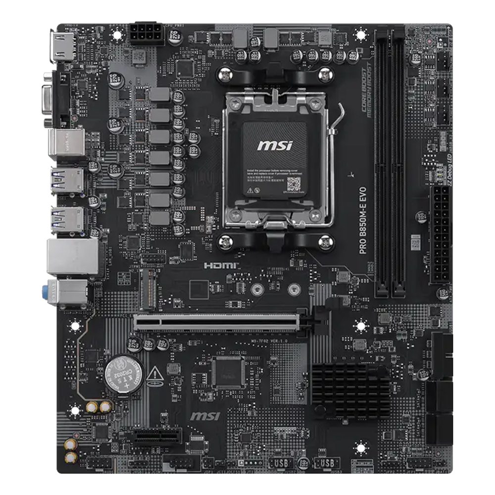 MSI MB PRO B850M-E EVO AM5 DDR5 8200(OC)