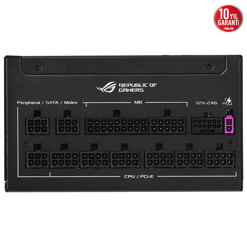 Asus ROG-STRIX-1200P-GAMING 1200W 80+ Platinum Güç Kaynağı