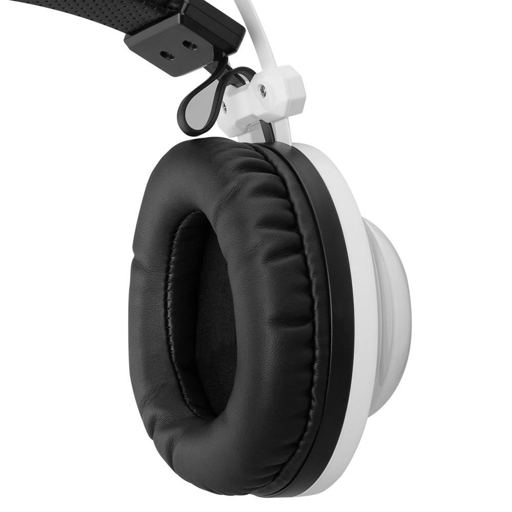 Rampage RM-K1 PULSAR Beyaz Usb 7.1 Surround+Titreşim RGB Işık Efektli Gaming Kulaklık
