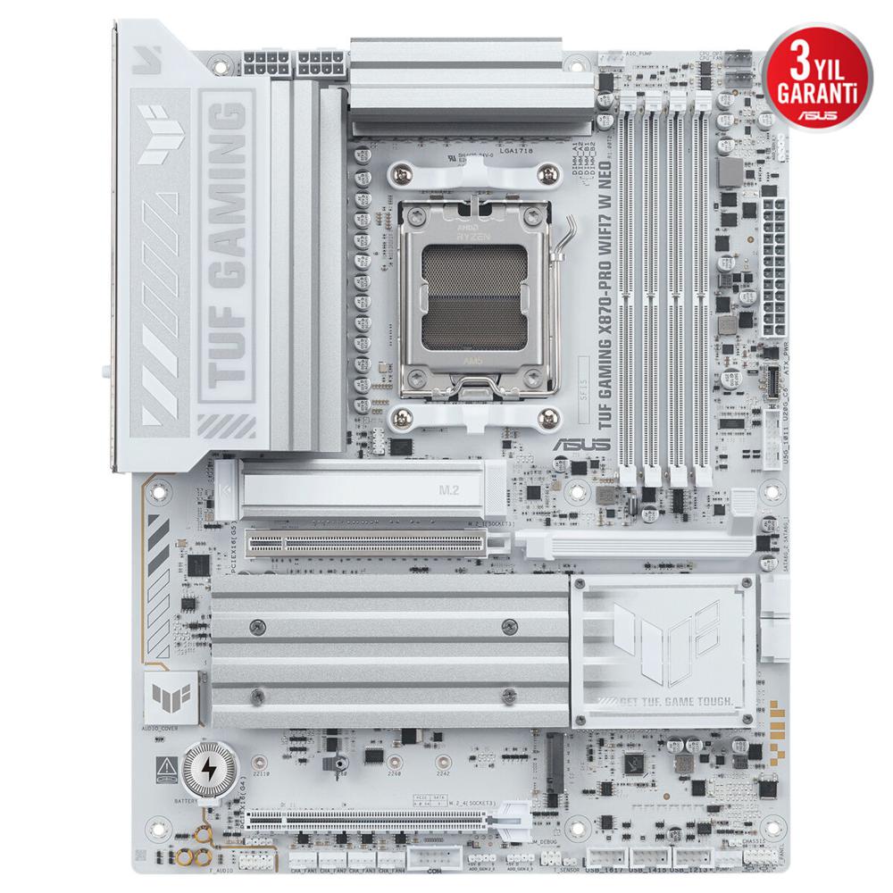 Asus TUF GAMING X870-PRO WIFI7 W NEO AMD AM5 DDR5 9600+ HDMI 4xM2 ATX