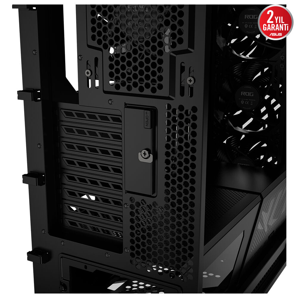 Asus ROG STRIX HELIOS II GX601S Temperli Cam EATX Mid Tower Fanlı ARGB Siyah Kasa
