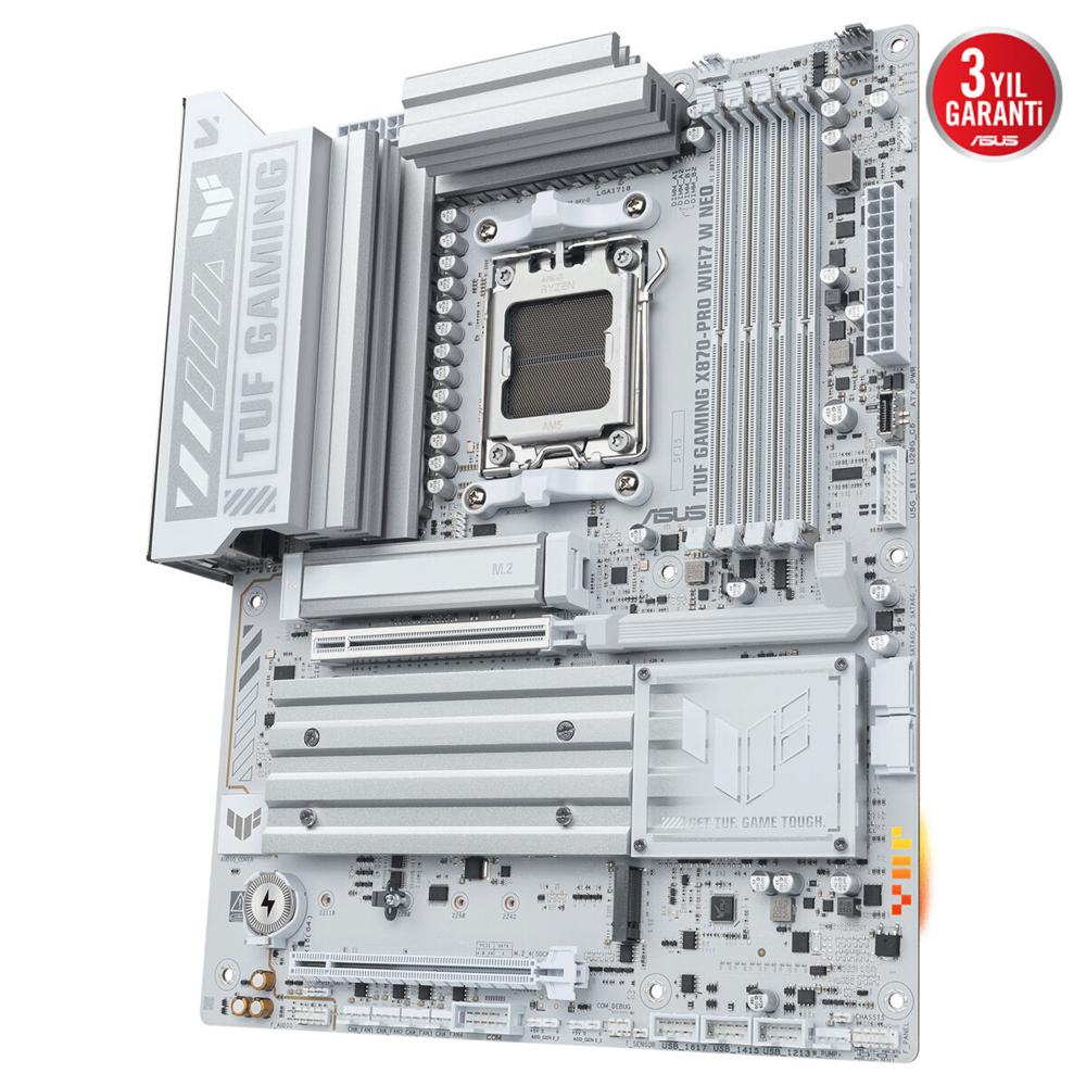 Asus TUF GAMING X870-PRO WIFI7 W NEO AMD AM5 DDR5 9600+ HDMI 4xM2 ATX