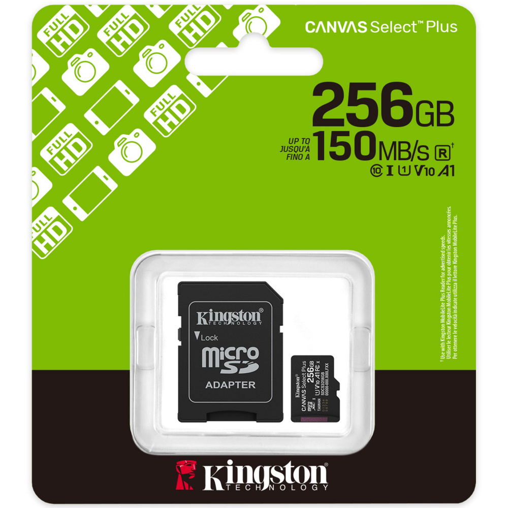 Kingston 256GB MicroSD GEN3 SDCS3/256GB