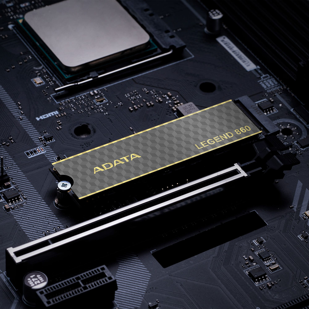 Adata Legend 860 1TB PCIe Gen4x4 M.2 NVMe SSD SLEG-860-1000GCS