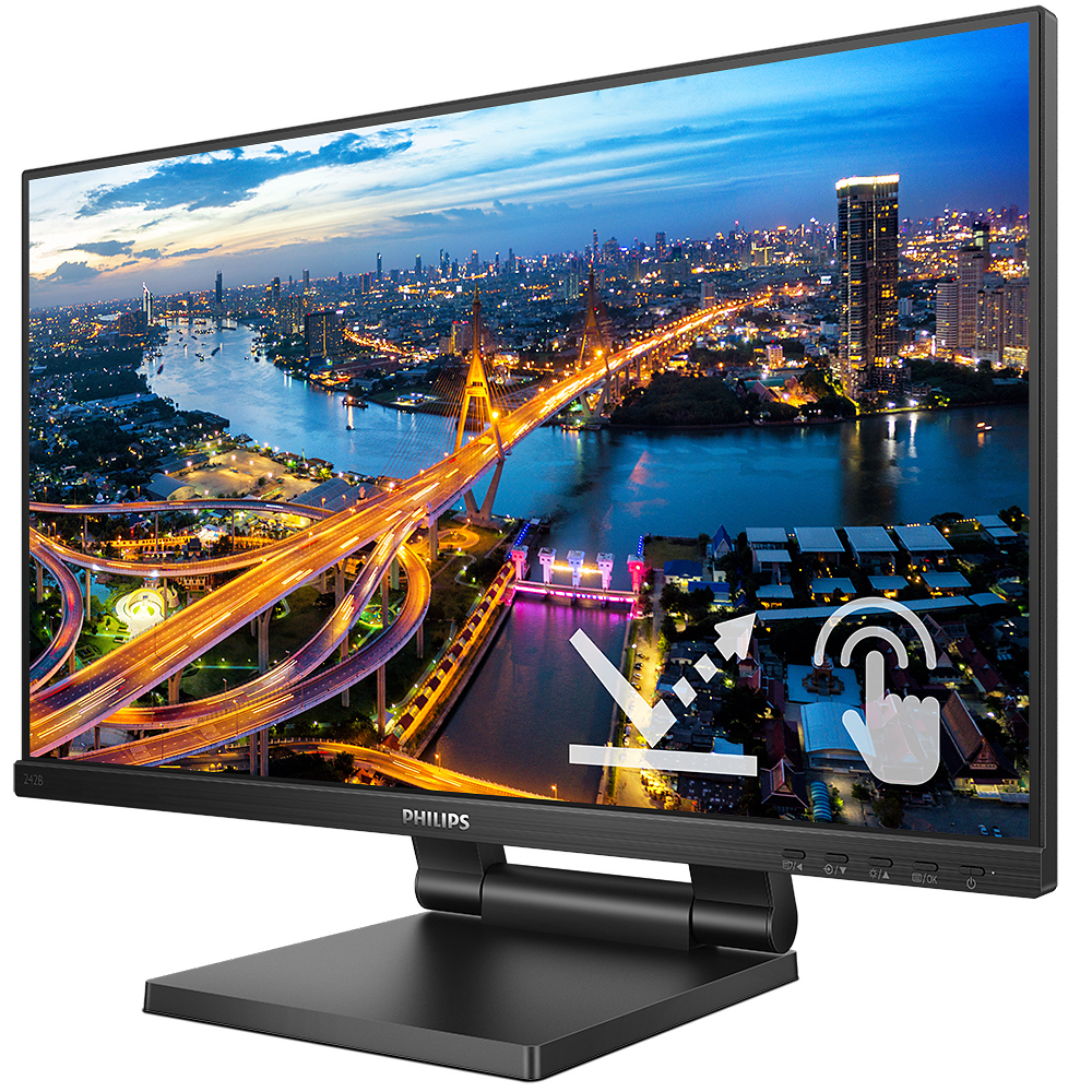 Philips 23.8" 242B1TC/00 IPS 10 Nokta Dokunmatik 4ms