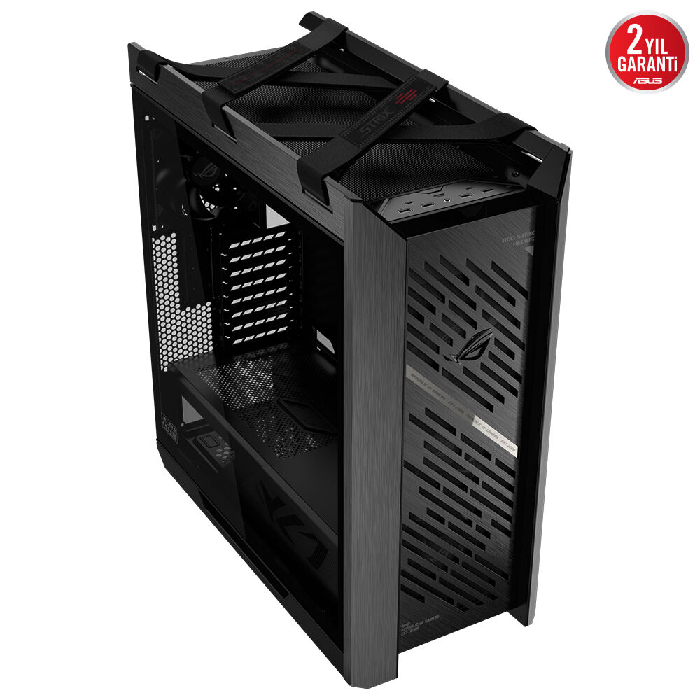 Asus ROG STRIX HELIOS II GX601S Temperli Cam EATX Mid Tower Fanlı ARGB Siyah Kasa