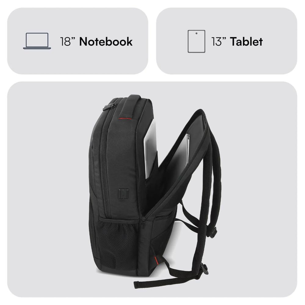 MACK MCC-807 18'' Business X Notebook Sırt Çantası Siyah