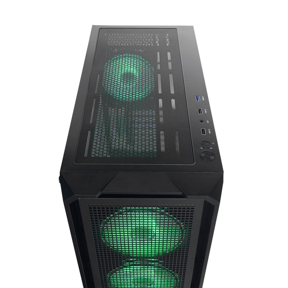 Rampage X-CHAIN Temper Camlı 750W(Peak) 80Plus Bronze 4 Adet RGB Fanlı Kasa