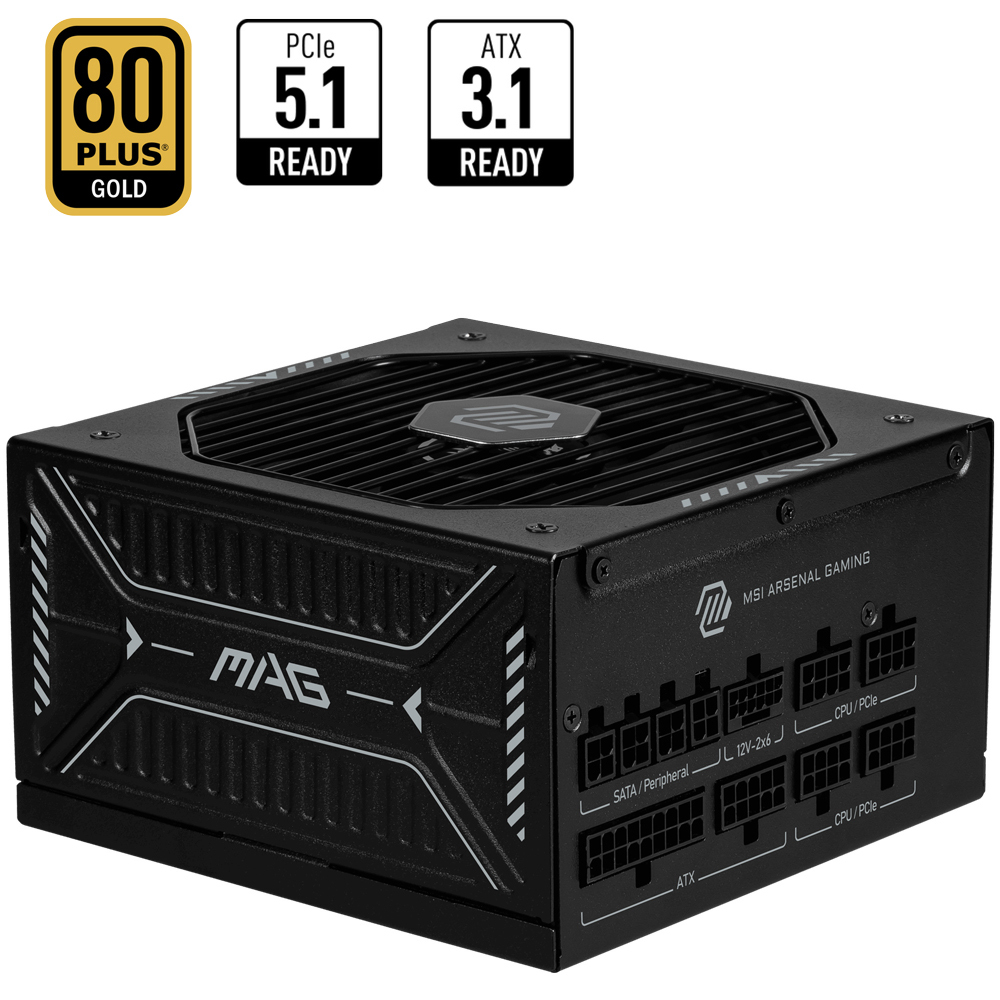 MSI MAG A1000GLS 1000W 80+ Gold Güç Kaynağı