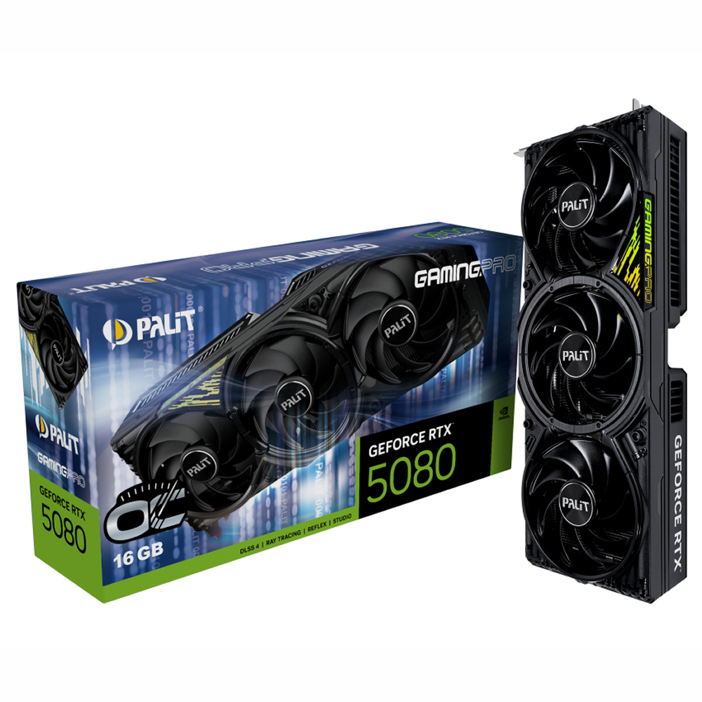 Palit RTX5080 GAMINGPRO OC 16GB 256Bit GDDR7