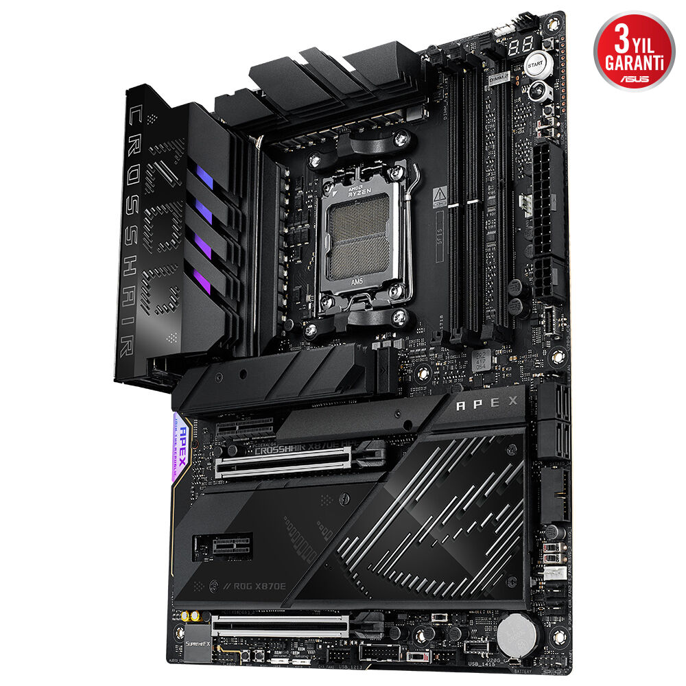ASUS ROG CROSSHAIR X870E APEX AMD AM5 DDR5 ATX