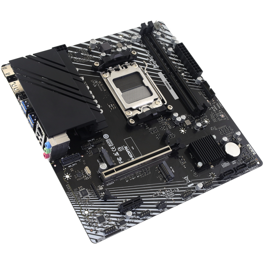 Biostar B850MS-E AMD AM5 DDR5 8000 HDMI DP 2xM2 mATX