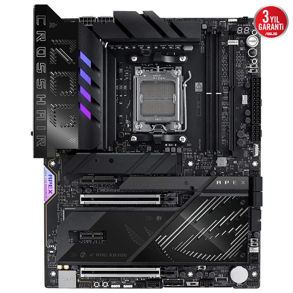 ASUS ROG CROSSHAIR X870E APEX AMD AM5 DDR5 ATX