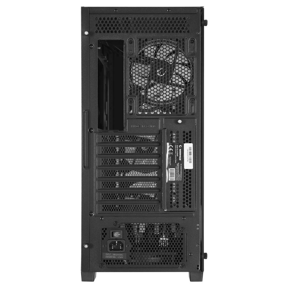 Rampage X-CHAIN Temper Camlı 750W(Peak) 80Plus Bronze 4 Adet RGB Fanlı Kasa