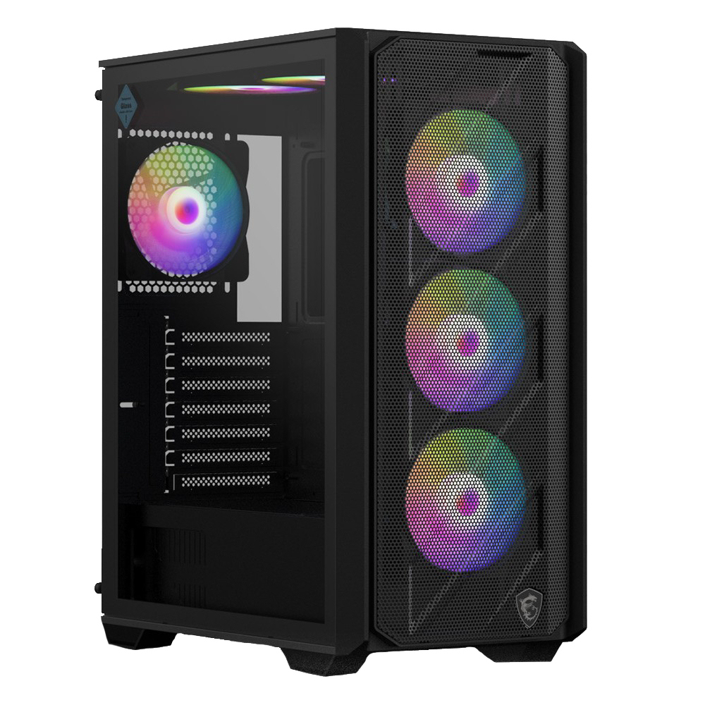 MSI MAG FORGE 141A B75 RGB 750W 80+ Bronz ATX Mid Tower Kasa