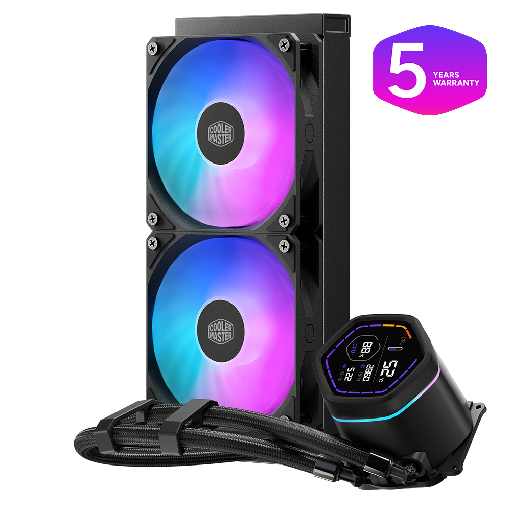 Cooler Master MasterLiquid Nex Digital 240mm ARGB Sıvı Soğutucu 1851/AM5
