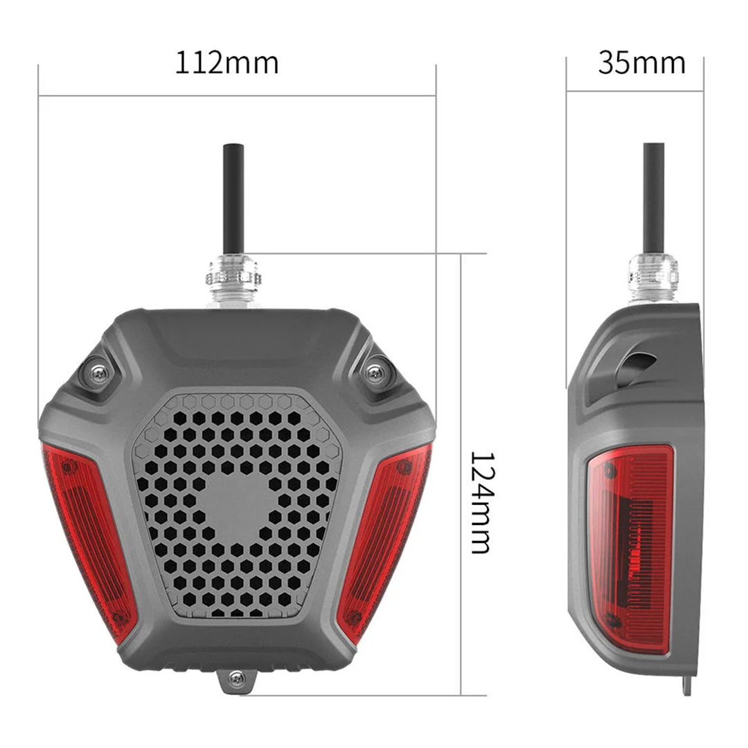 Powermaster PM-21671 Tır - Kamyon Kör Nokta Uyarı Ve Acil Aydınlatma Cihazı - Sensörsüz (Türkçe Dil)