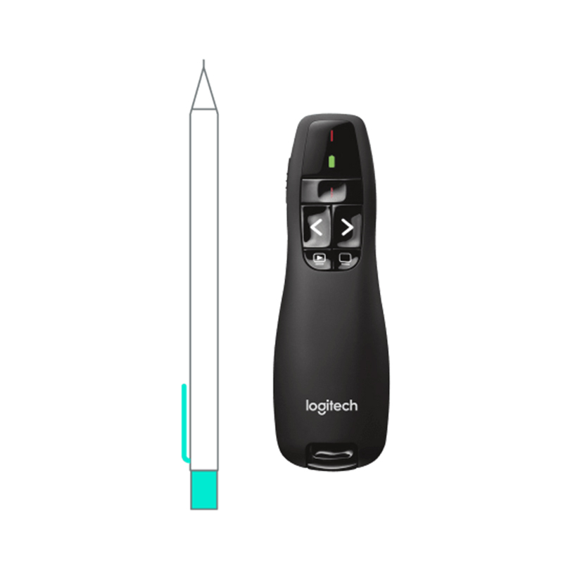 Logitech R400 Kablosuz Lazer Sunum Cihazı Kumandası