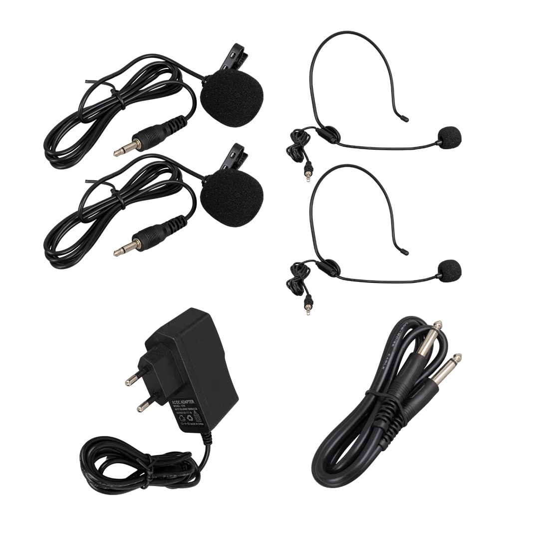 KÖNİG K-990 UHF 2X100 KANAL YAKA - YAKA 2 YAKA KABLOSUZ TELSİZ MİKROFON