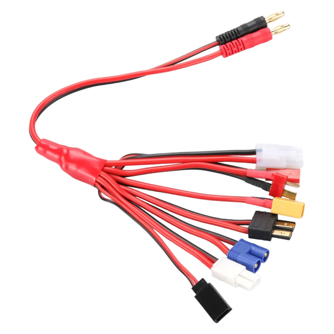 Powermaster PM-24266 HTRC 8 İn 1 Lipo Batarya Banana Şarj Kablo Seti