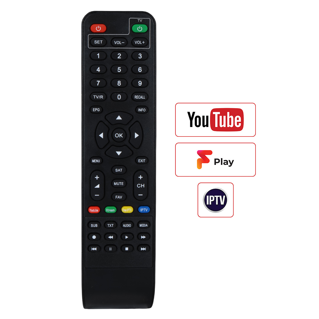 Dreamstar Y33A Youtube Tuşlu HD Uydu Kumandası