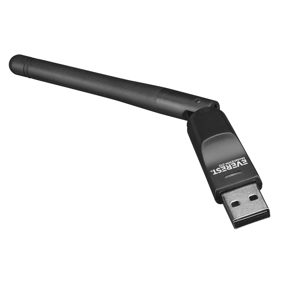Everest EWN-212 2.4Ghz MT7601 İşlemcili 2Dbi 150 Mbps Wireless Usb Kablosuz Adaptör
