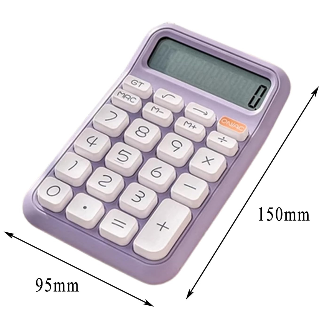 Powermaster PM-25411 Mor 12 Haneli Hesap Makinesi 