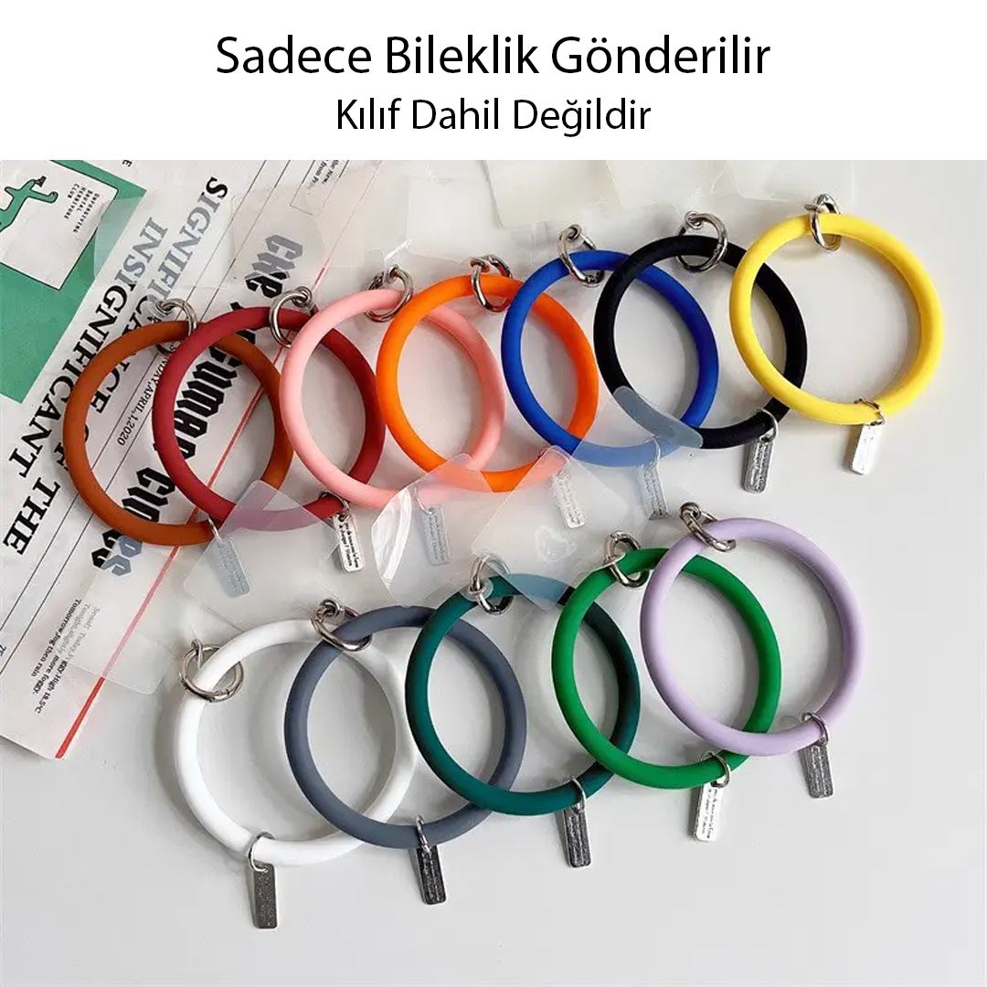 Sunup SN-25900 Slikon Telefon Tutucu Bileklik