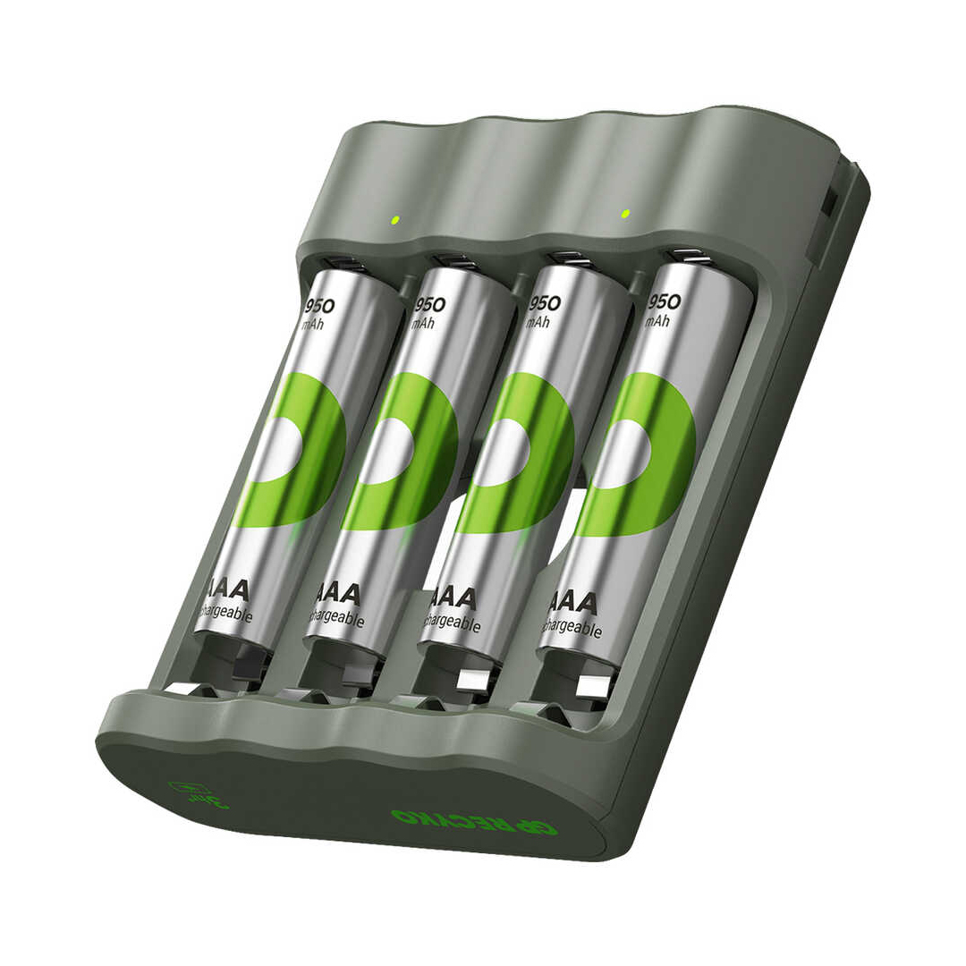 Gp Recyko B441 4*950 Mah R03 AAA Pilli Şarj Cihazı (100HCER21-2GTLB4)
