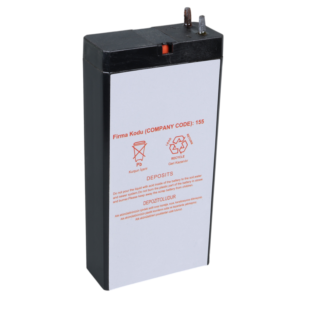 Yokohama YH-42.3 4 Volt - 2.3 Amper Akü (50X100x22 Mm)