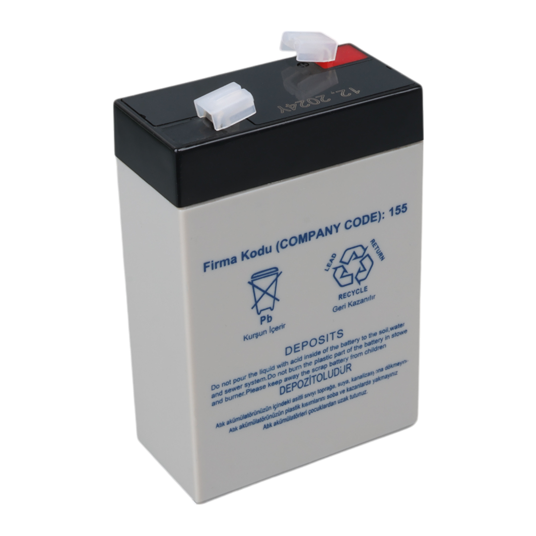 Yokohama YH-62.3 6 Volt - 2.3 Amper Akü (101X66x33 Mm)