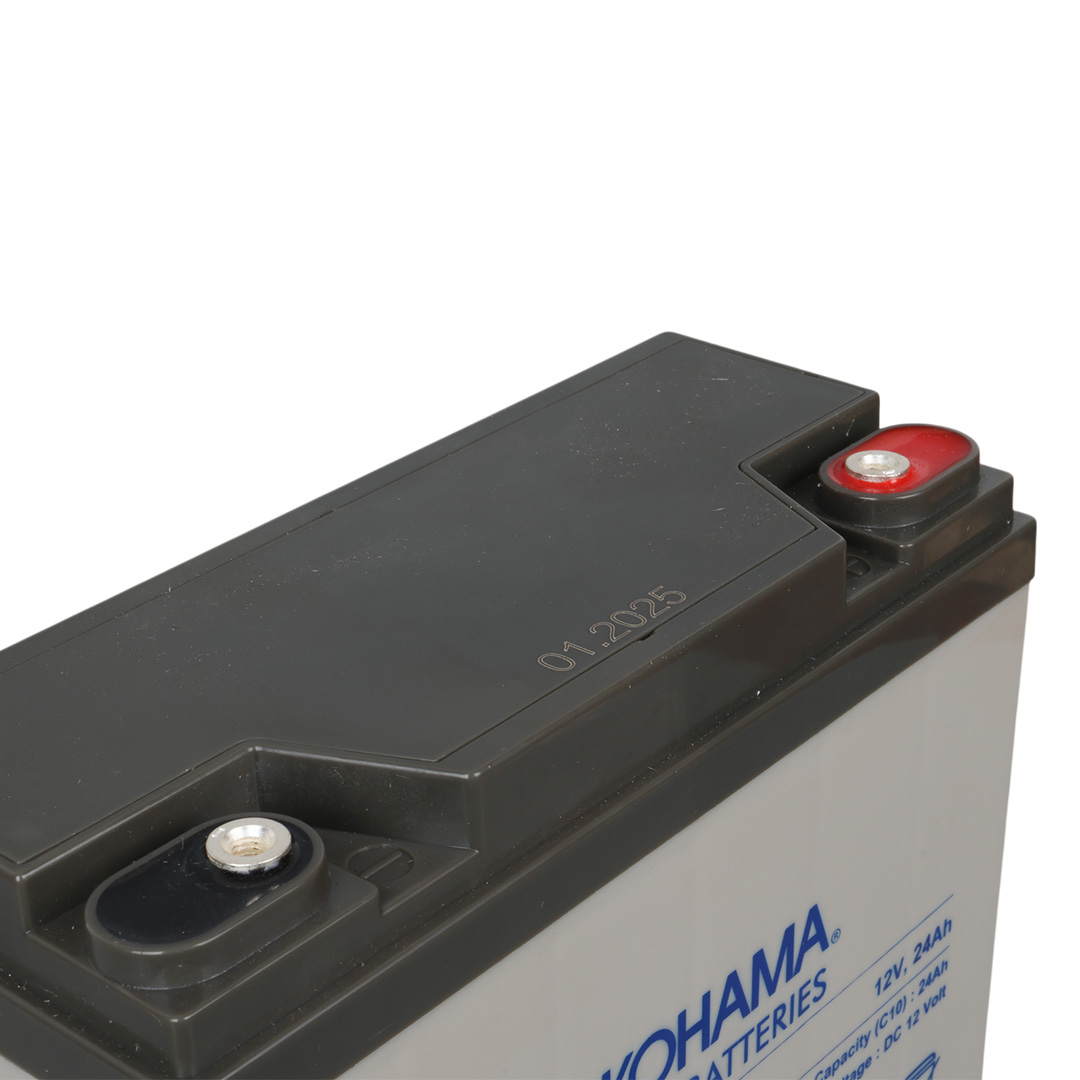 Yokohama YH-122.4 12 Volt - 24 Amper Elektrikli Bisiklet Aküsü (180X76x167 Mm)