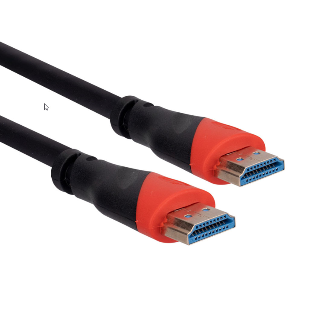 Hytech HY-HDM10 HDMI TO HDMI 10 Metre Altın Uçlu 24K 1.4V 3D Kablosu