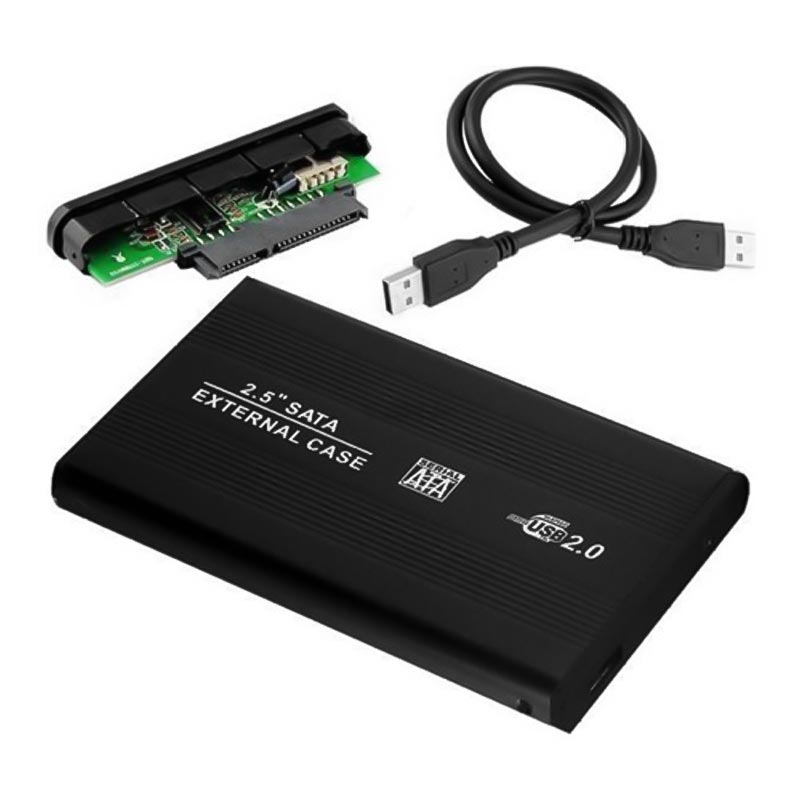 Powermaster PM-34265 Harici 2.5'' USB 2.0 SATA Harddisk Kutusu Alüminyum Gövde