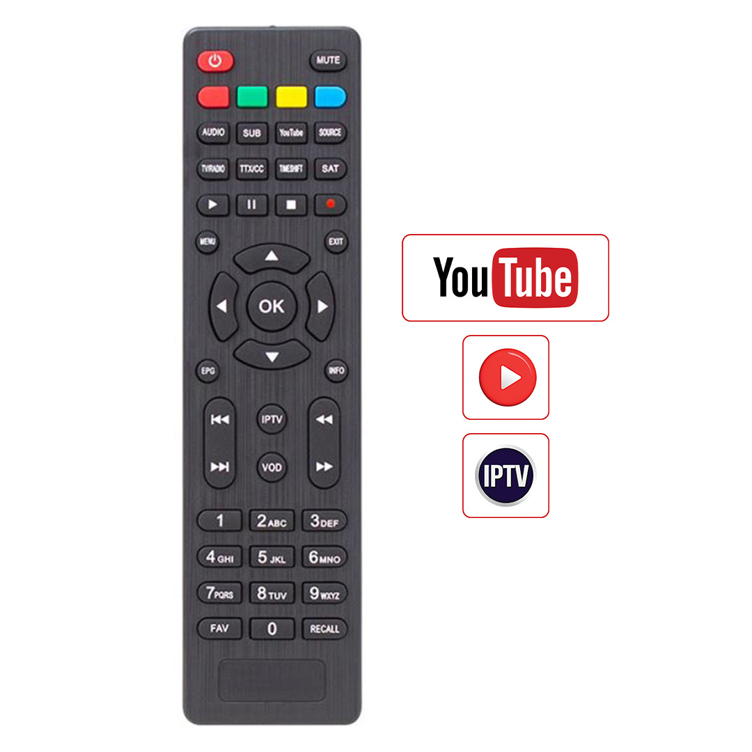 Magbox Orbit - Marginal - Brawoo Slim HD Youtube Ve IPTV Tuşlu Uydu Kumandası