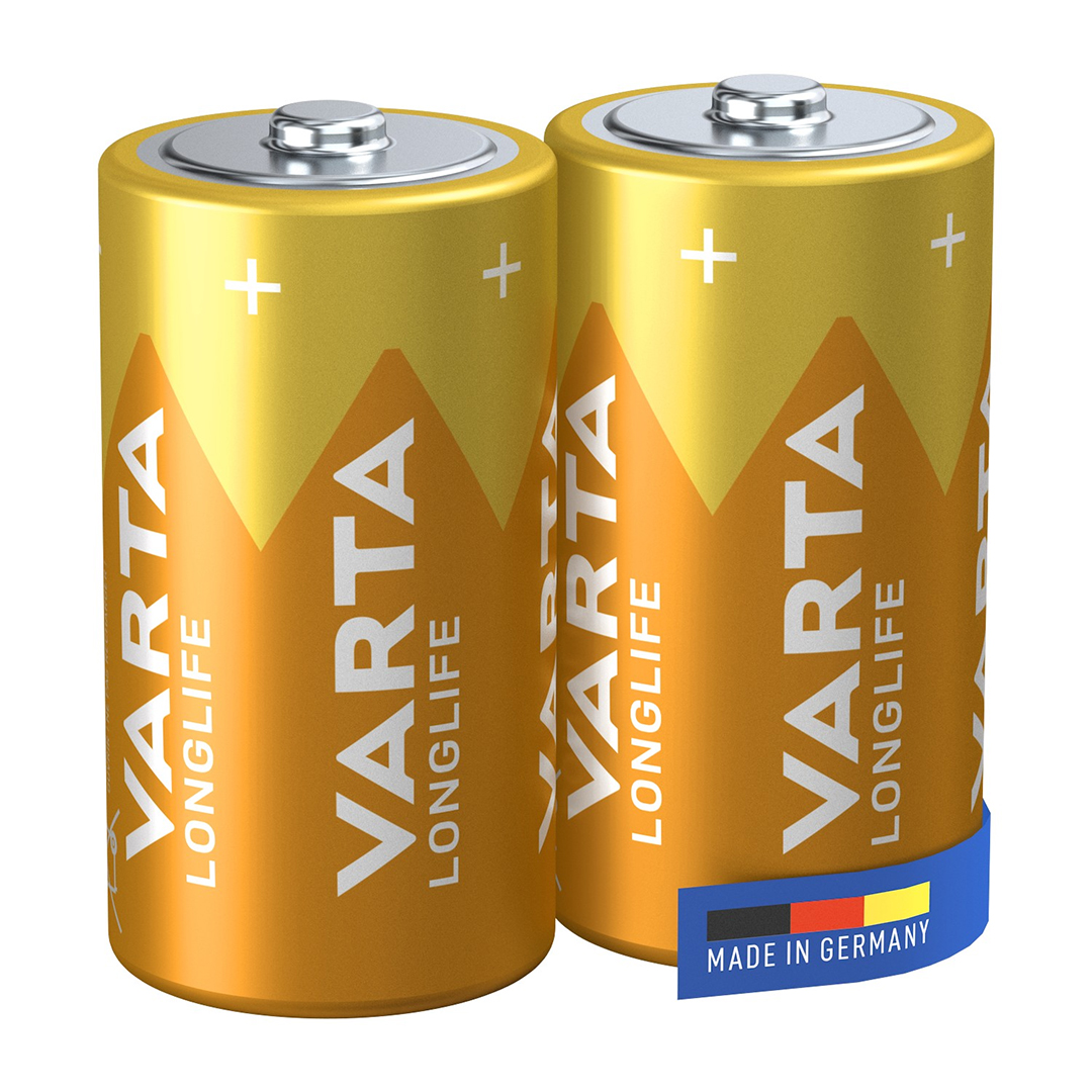 Varta Longlife Power Alkalin Orta Boy C Pil (2'Li Paket)